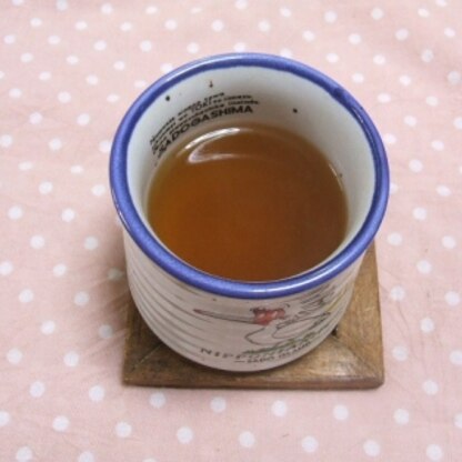 こんばんわ(^^)逆探知でこのレシピに辿り着きました。ほうじ茶にしょうが、すごい美味しい♪体が冷えて寒かったので、温まれました。ご馳走様（＾◇＾）